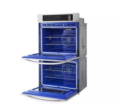 LG 9.4 cu. ft. Electric Double Wall Oven-Stainless Steel