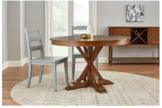 Moss Green Ladder Back Wood Dining Chair