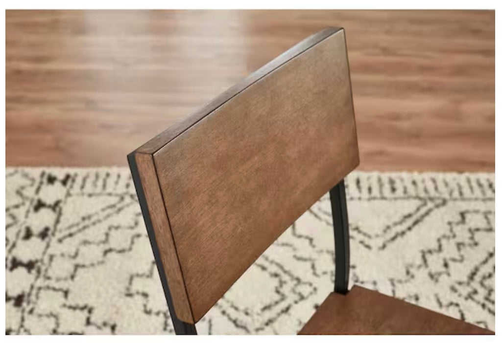 Porter Black Metal Counter Stool