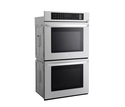 LG 9.4 cu. ft. Electric Double Wall Oven-Stainless Steel