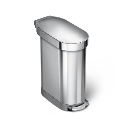45L Slim Kitchen Step Trash Can