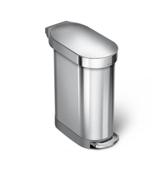 45L Slim Kitchen Step Trash Can