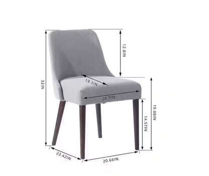 Benfield Sable Brown Wood Upholstered Dining Chair