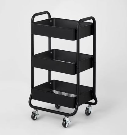 3-Tier Metal Utility Cart
