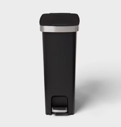 45L Slim Resin Step Trash Can