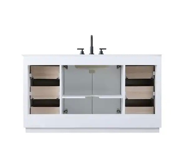Elegant Lighting Chase 60” Single Bathroom Vanity