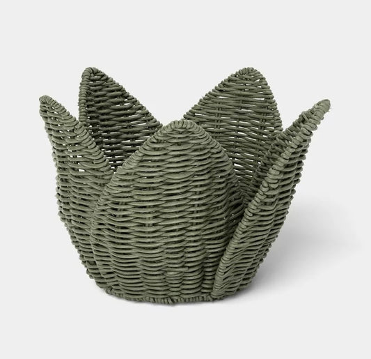 Tulip Green Basket
