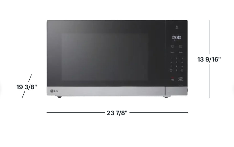 LG 2.0 cu.ft Countertop Microwave