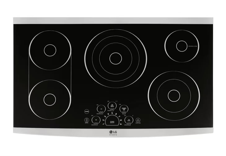 LG Studio 36” Electric Cooktop