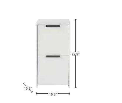 Braxten Vertical File Cabinet w/2 Drawers
