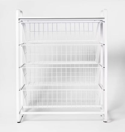 4 Drawer Metal Storage Organizer