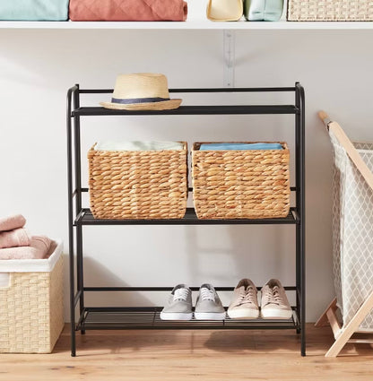 Folding 3 Wide Shelves