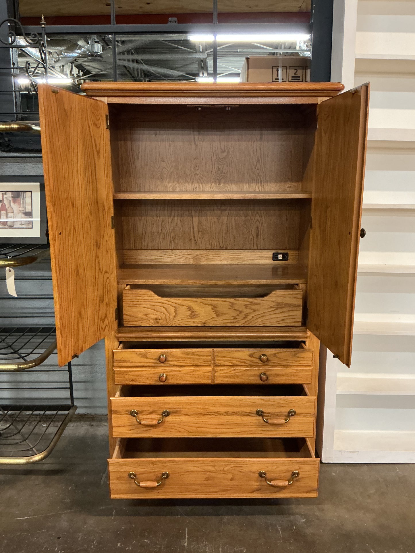 Thomasville Wood Armoire