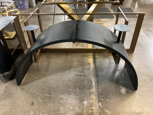 Metal Half Moon Table Base
