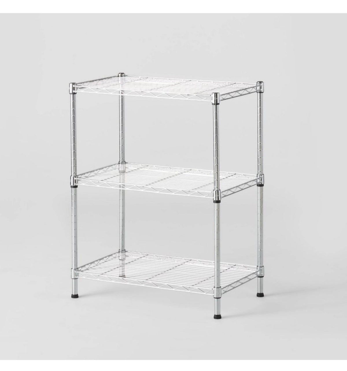 3 Tier Wire Storage Shelves