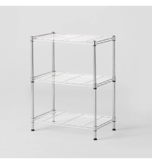 3 Tier Wire Storage Shelves