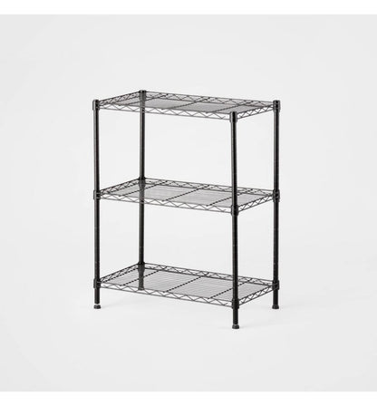 3 Tier Wire Storage Shelves