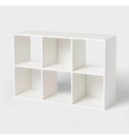 11’ - 6 Cube Book Shelf