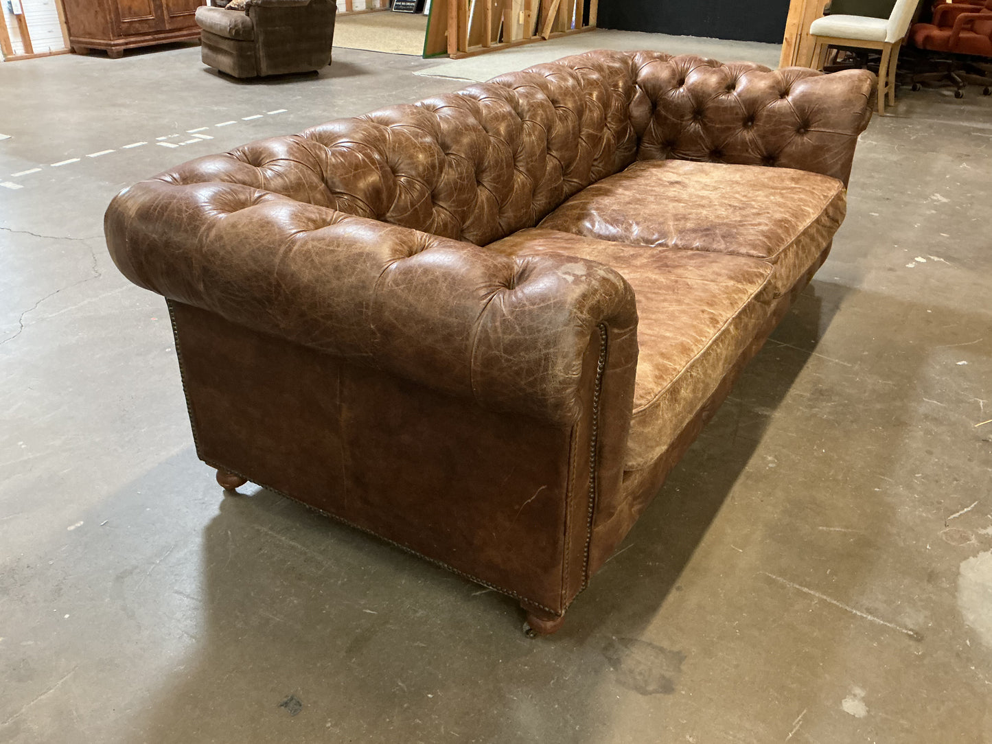 Restoration Hardware Kingston Chesterfield Sofa