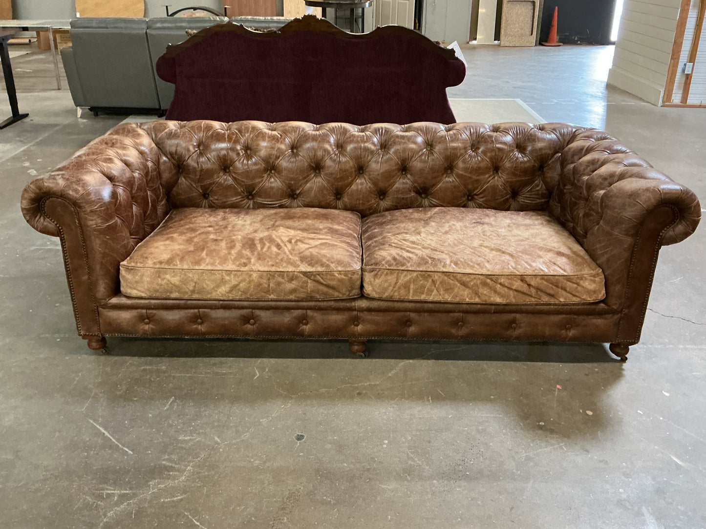 Restoration Hardware Kingston Chesterfield Sofa