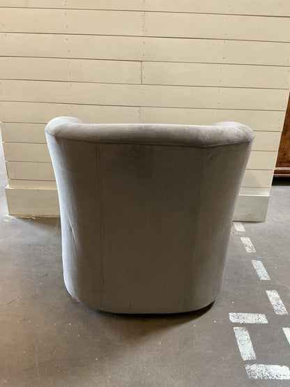 Elizabeth Upholstered Swivel Barrel Chair