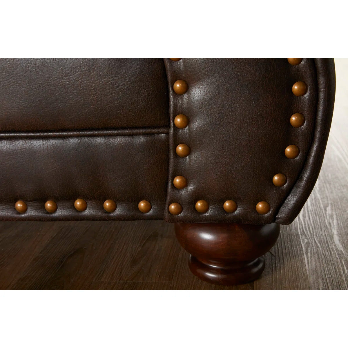 Macalla Upholstered Nailhead Sofa