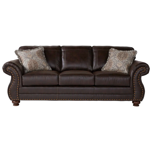 Macalla Upholstered Nailhead Sofa