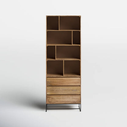 Ascent 86.5” x 31.5” Iron Standard Bookcase