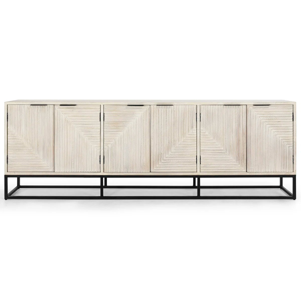 Keelah 108” Solid Wood Sideboard