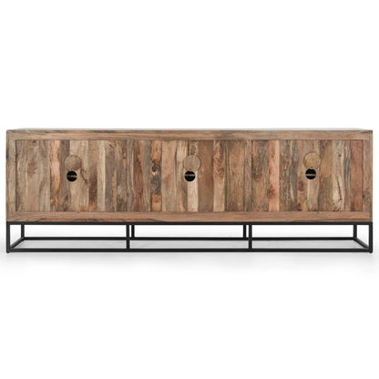 Keelah 108” Solid Wood Sideboard