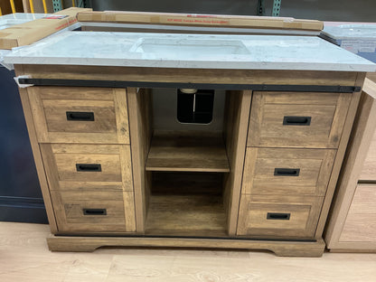 Cayden 48” Single Bathroom Vanity wo/Door