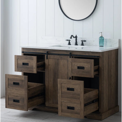 Cayden 48” Single Bathroom Vanity wo/Door