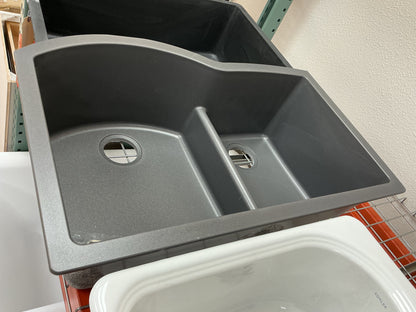Elkay Quartz 33” Double Kitchen Sink