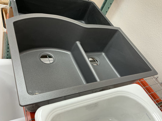 Elkay Quartz 33” Double Kitchen Sink