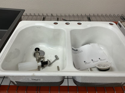 Kohler Hartland 33” Double Kitchen Sink