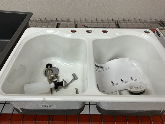 Kohler Hartland 33” Double Kitchen Sink