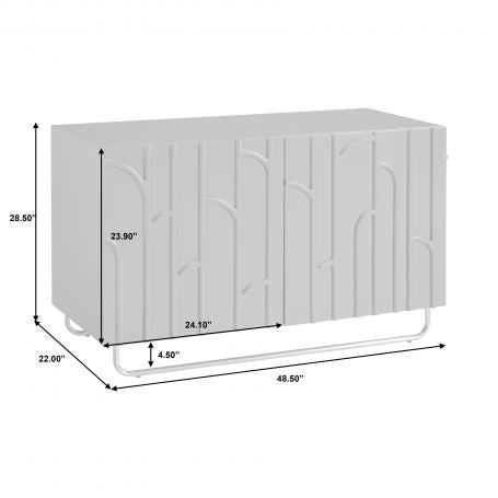 Pulaski Accents 2-Door Chest w/Shelf