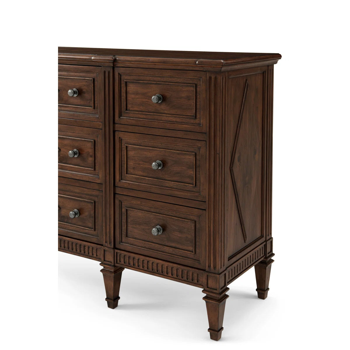 Laurent 9-Drawer Solid Wood Dresser