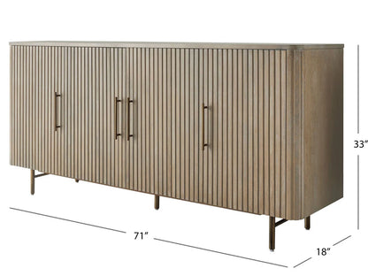 Luna 71” Media Console