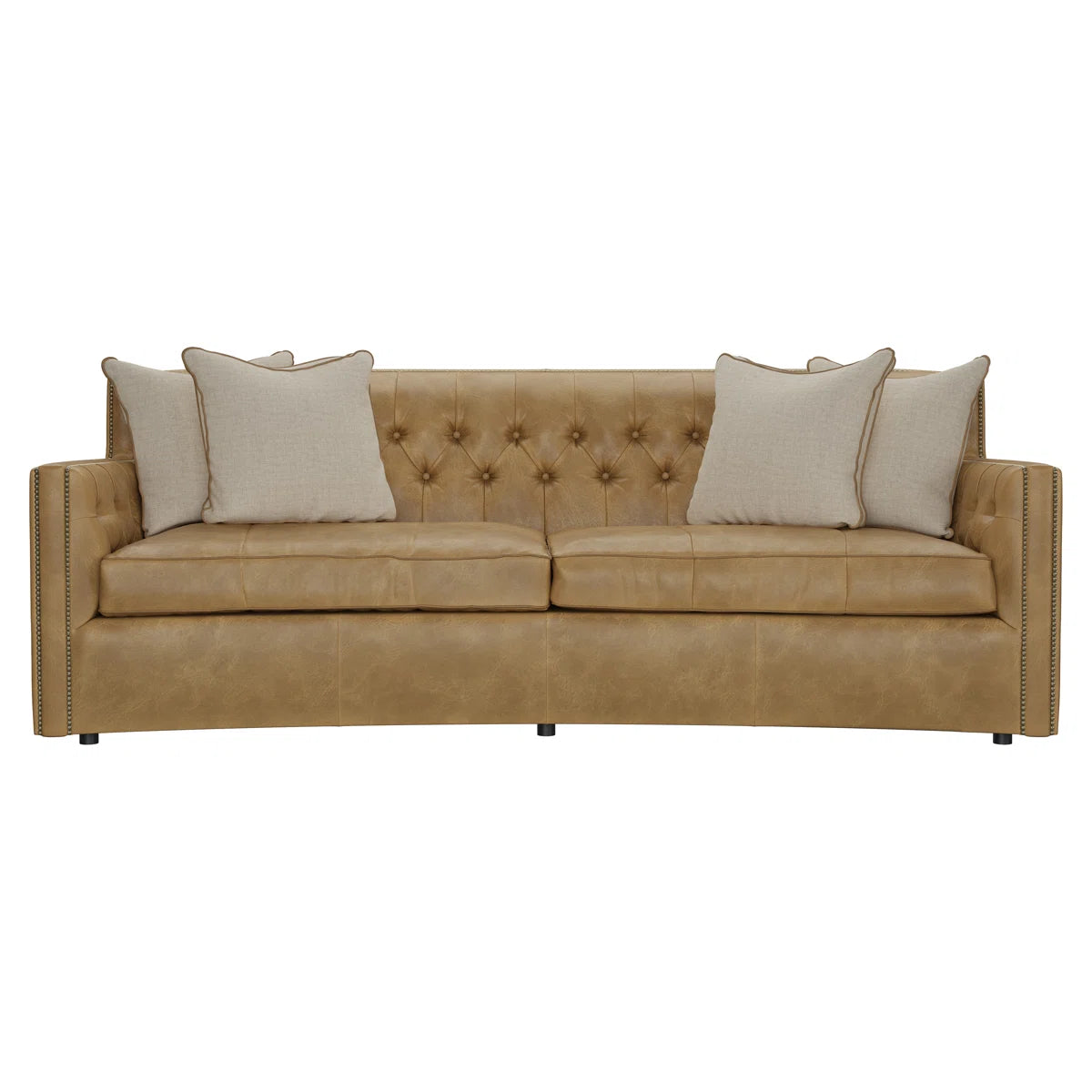 Candace 96”Genuine Leather Sofa by Bernhardt