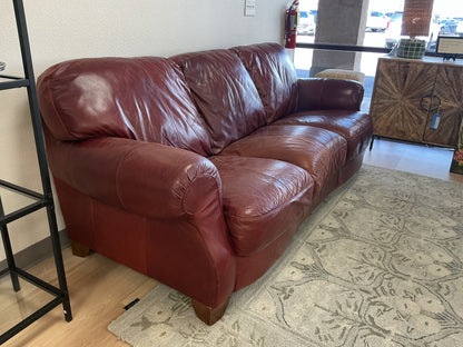 Leather Club Sofa