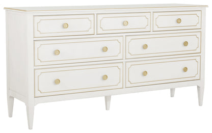 Camille 7 Drawer Solid Wood Dresser