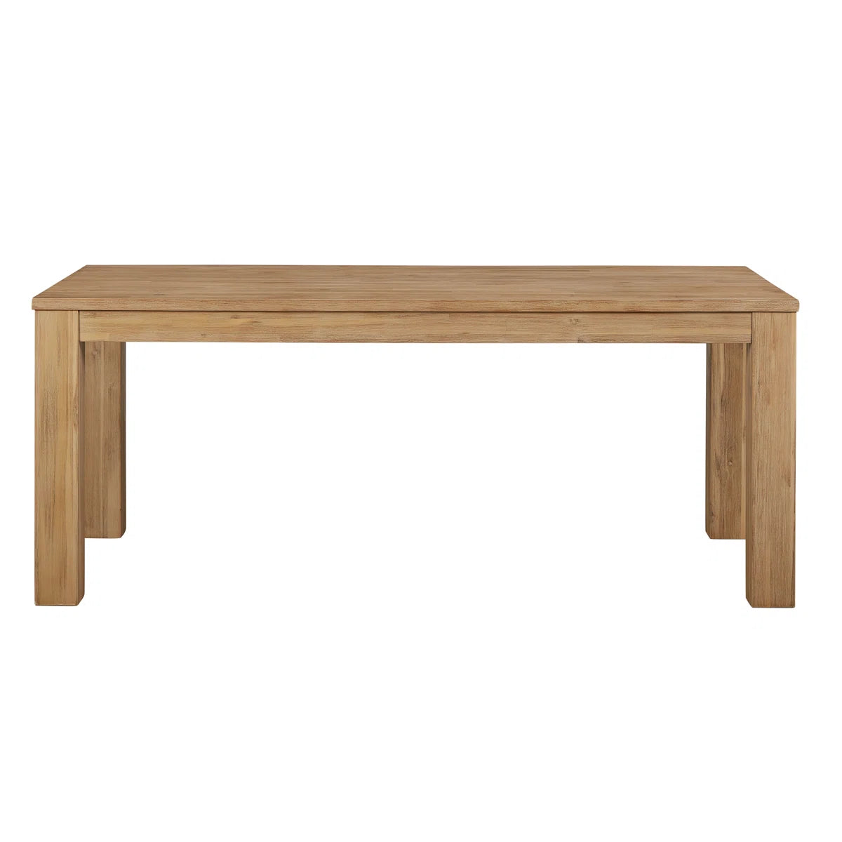 Bozrah 75” Acacia Solid Dining Table