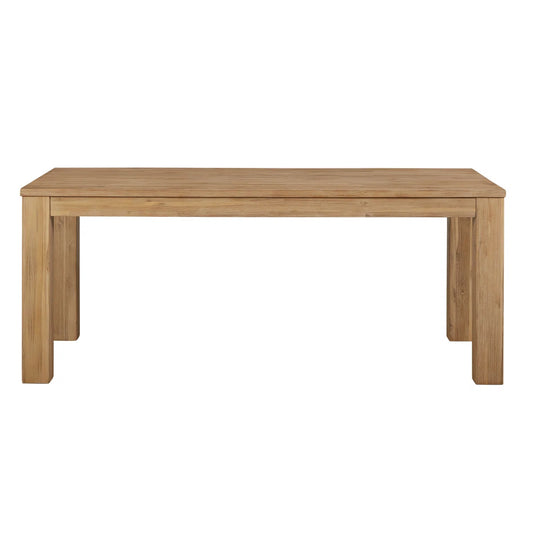 Bozrah 75” Acacia Solid Dining Table