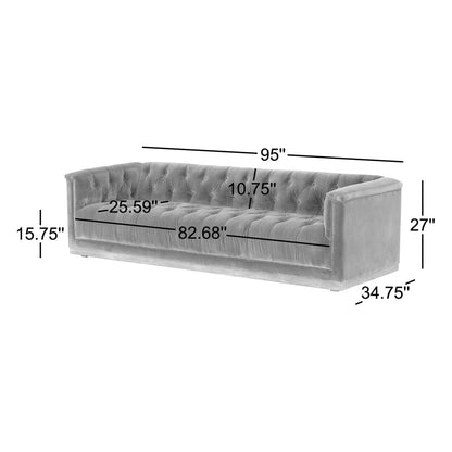 Byer 95” Chesterfield Sofa
