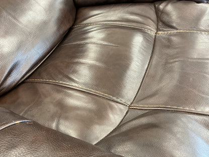 Cascade Over-Sized Manuel Leather Recliner