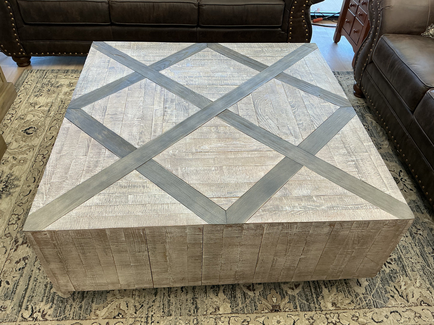 Gabby Larson Square Wood Coffee Table