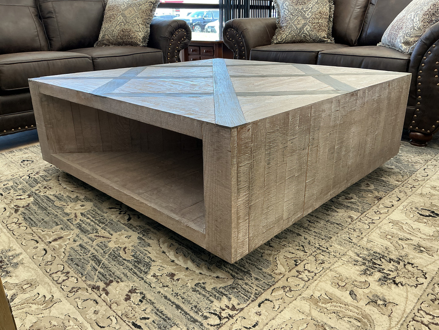 Gabby Larson Square Wood Coffee Table