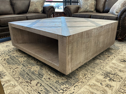 Gabby Larson Square Wood Coffee Table