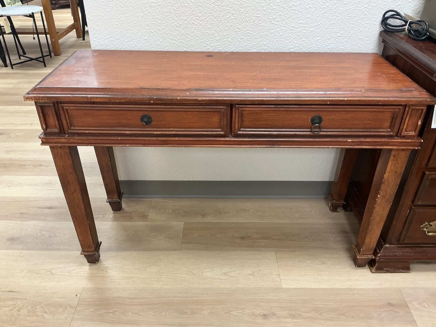 Wooden Console Table w/2 Drawers